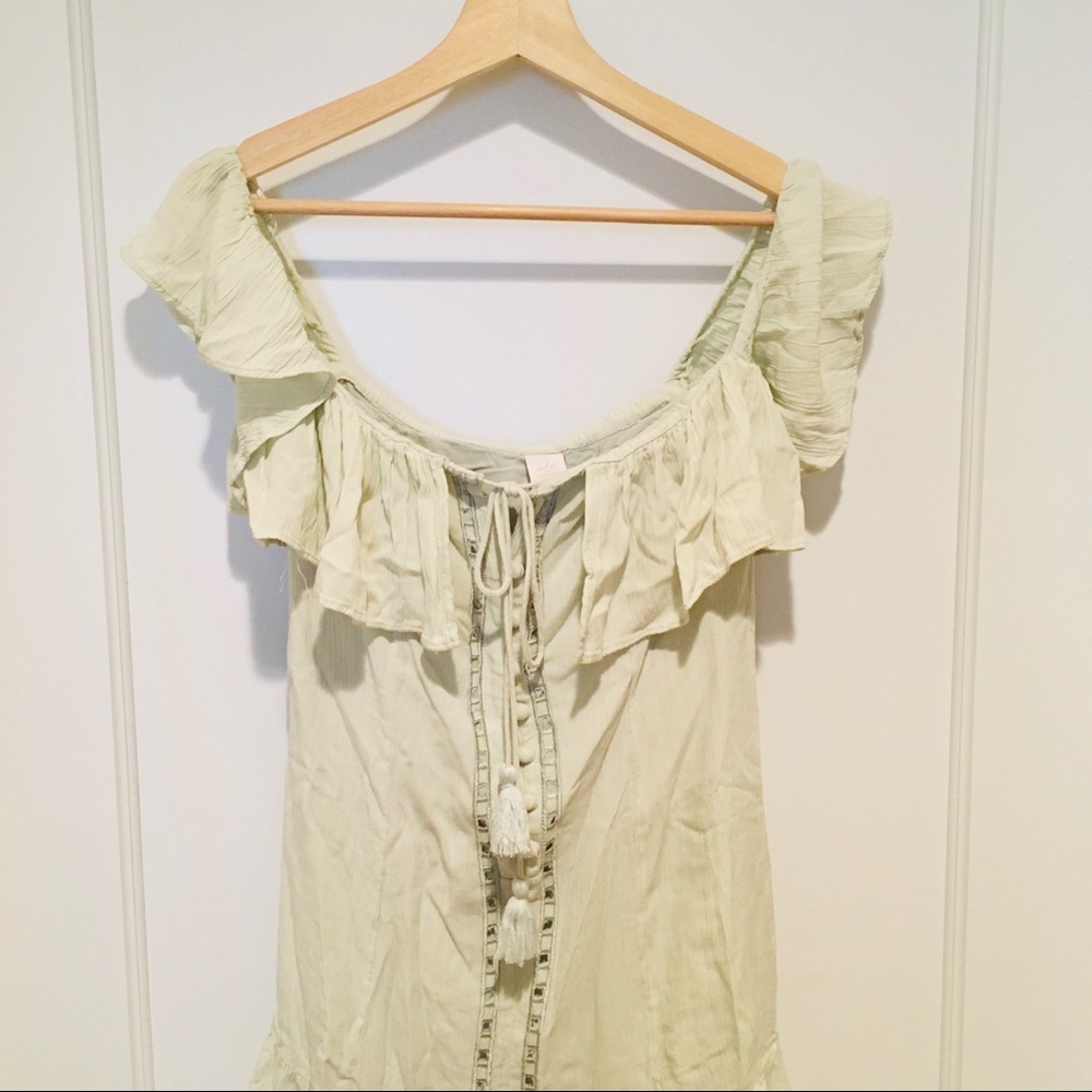 ⭐️ Ale by Alessandra x Revolve Gisella Dress Sage XS - Picture 3 of 8